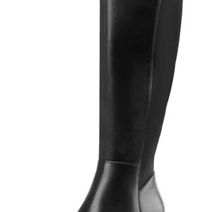 Women's Black Knee-High Boots
